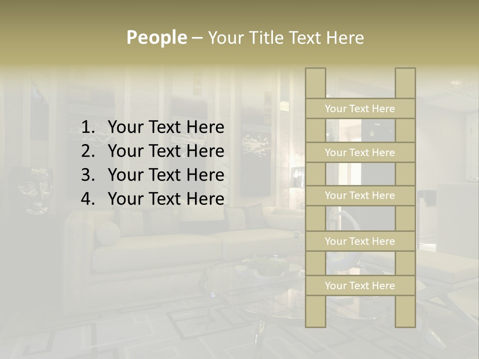 Home Interior PowerPoint Template