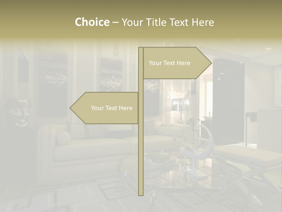 Home Interior PowerPoint Template