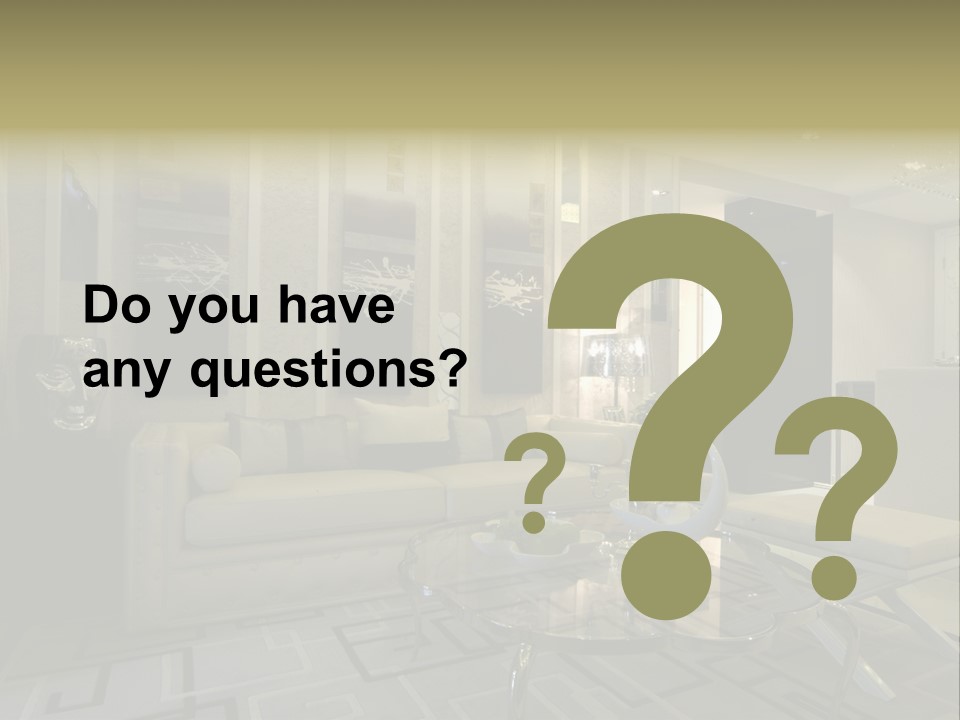 Home Interior PowerPoint Template