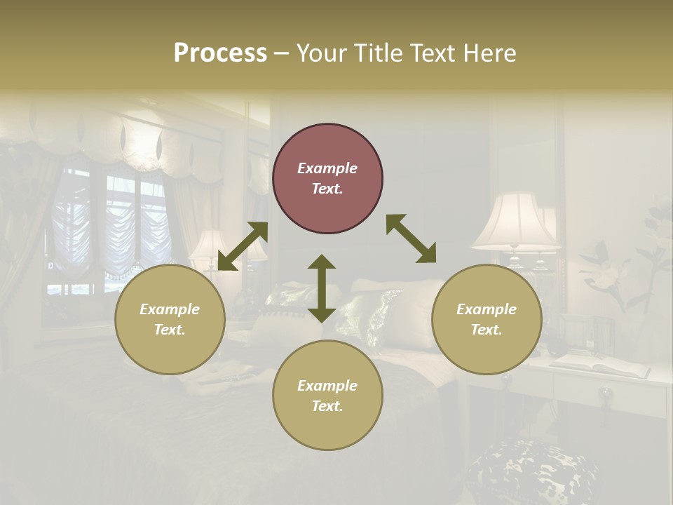 Bed Room Design PowerPoint Template