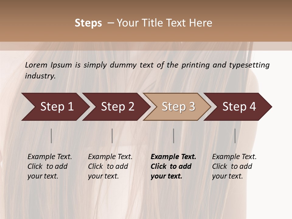 Hair Extensions PowerPoint Template