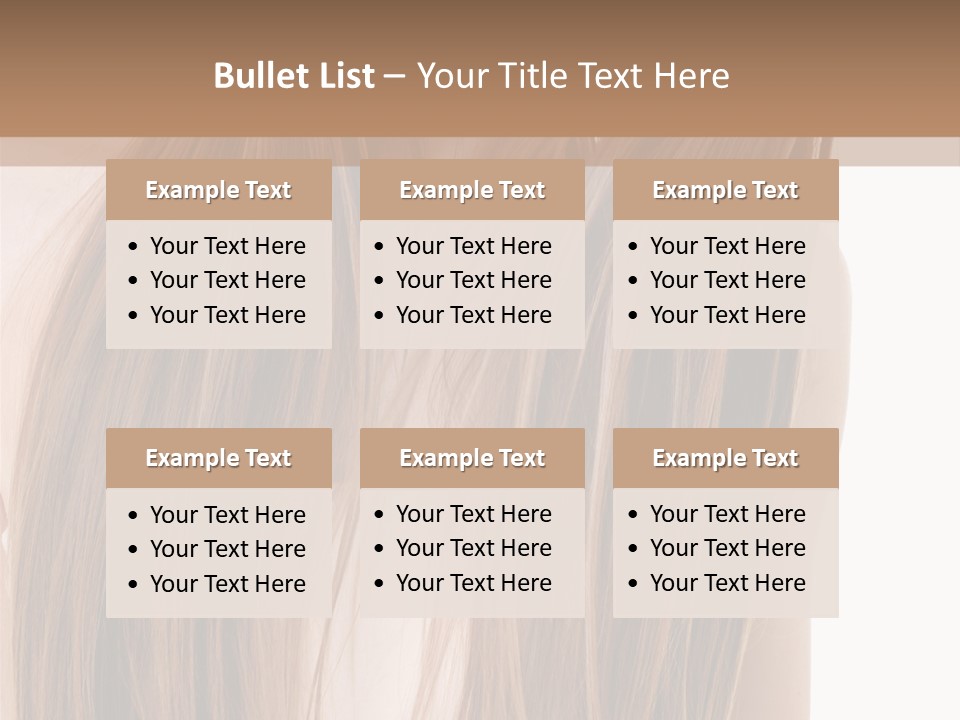 Hair Extensions PowerPoint Template