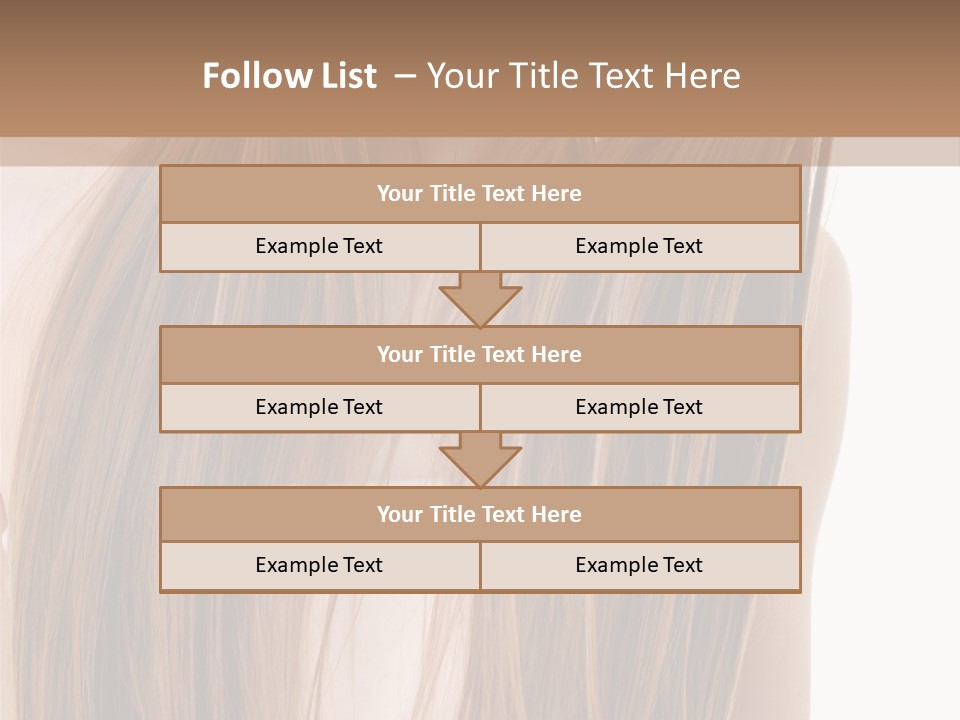 Hair Extensions PowerPoint Template