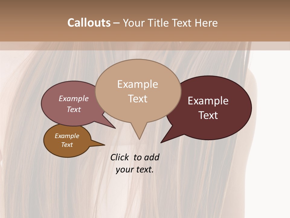 Hair Extensions PowerPoint Template