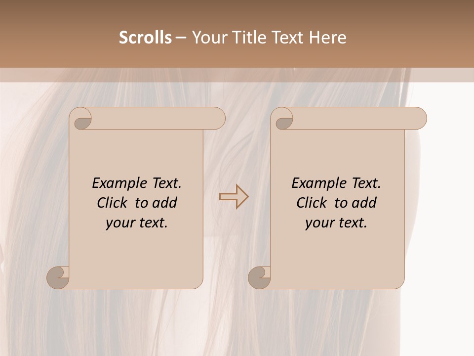 Hair Extensions PowerPoint Template