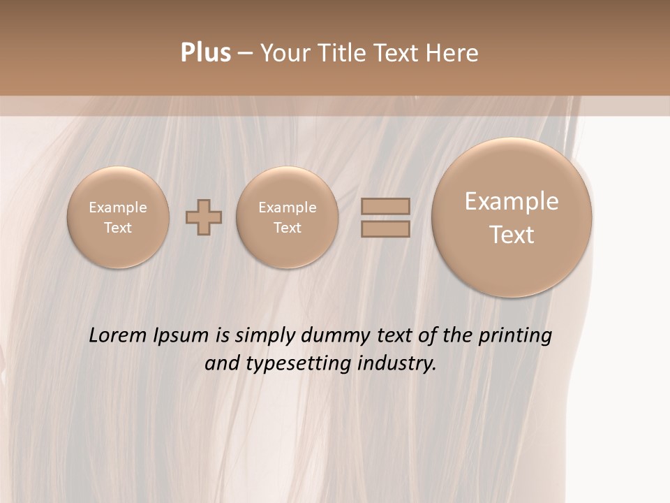 Hair Extensions PowerPoint Template
