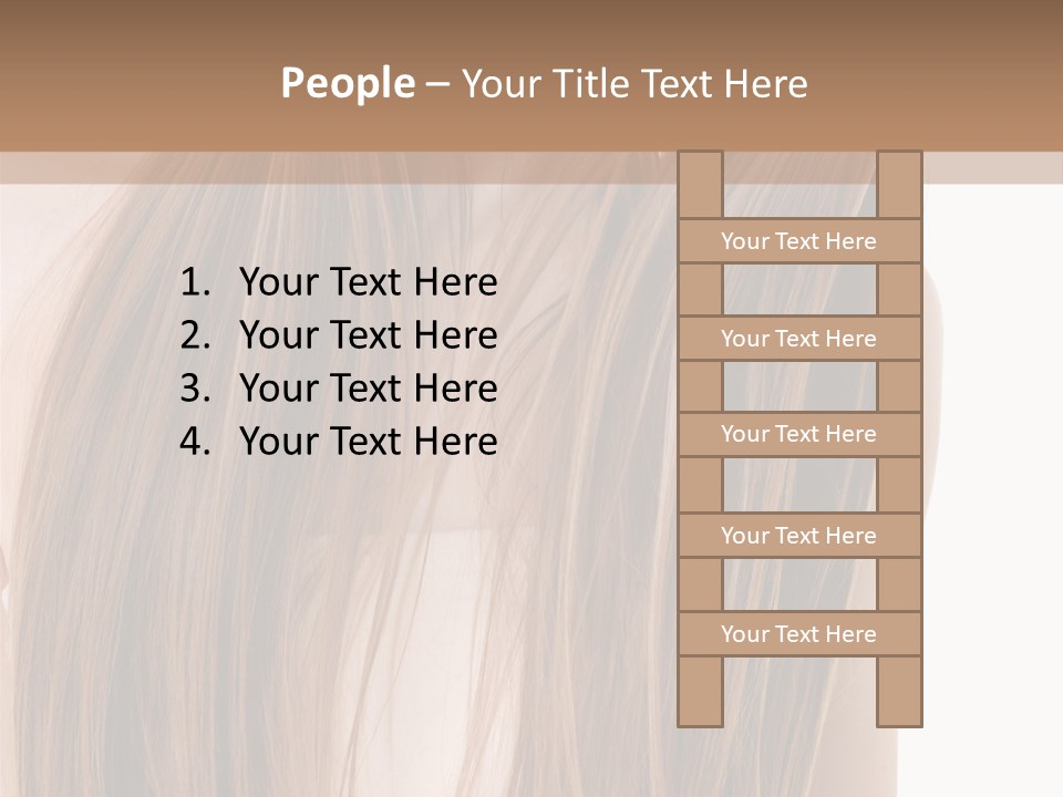 Hair Extensions PowerPoint Template