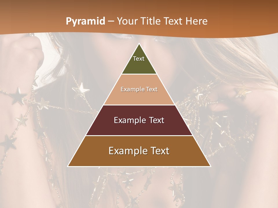 Color Golden Model PowerPoint Template