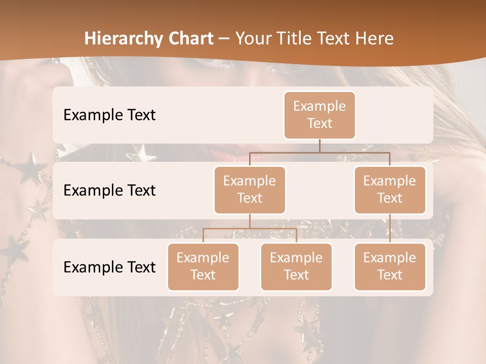 Color Golden Model PowerPoint Template