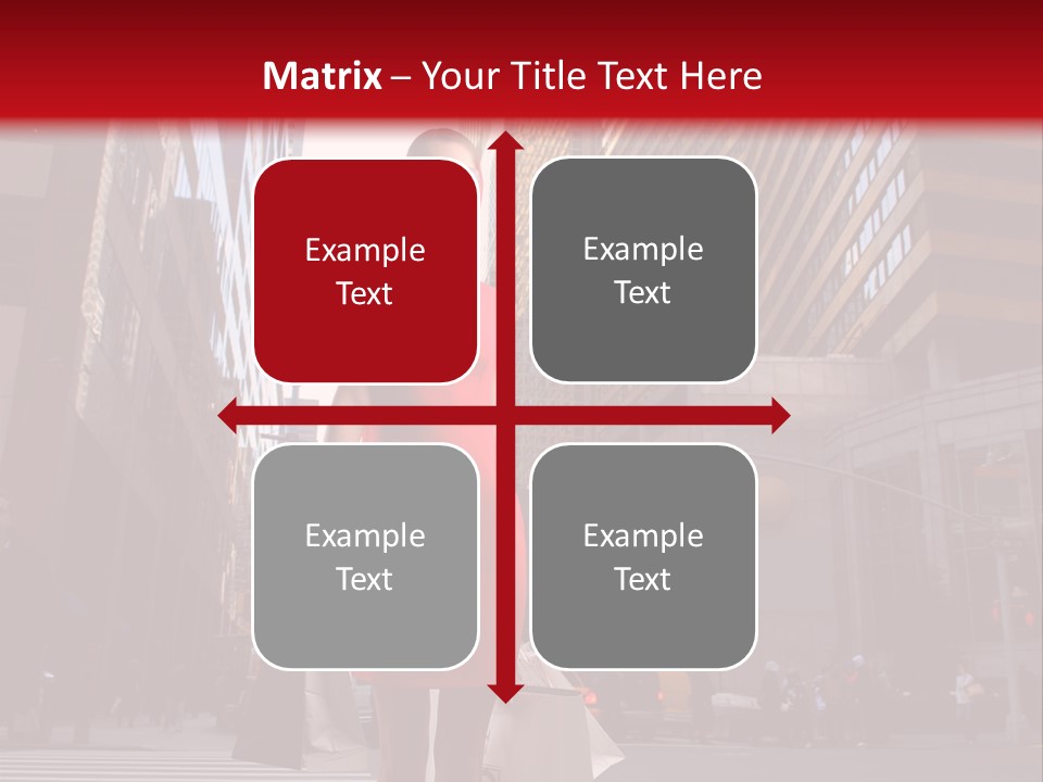 City Street PowerPoint Template