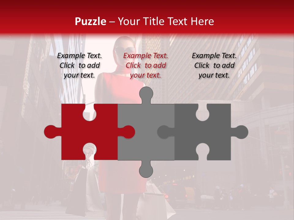 City Street PowerPoint Template