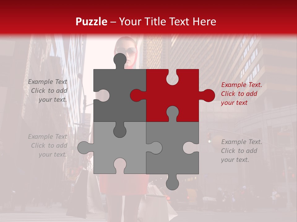 City Street PowerPoint Template