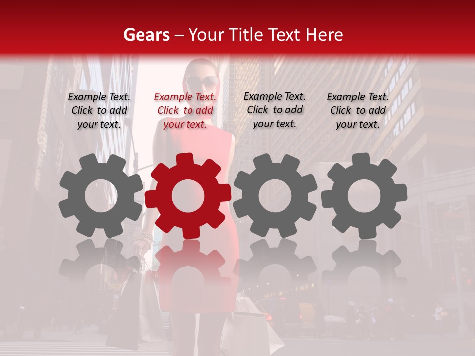 City Street PowerPoint Template