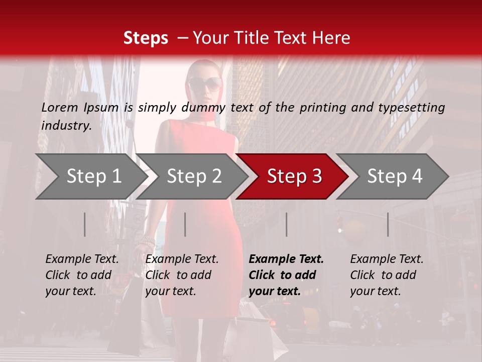 City Street PowerPoint Template