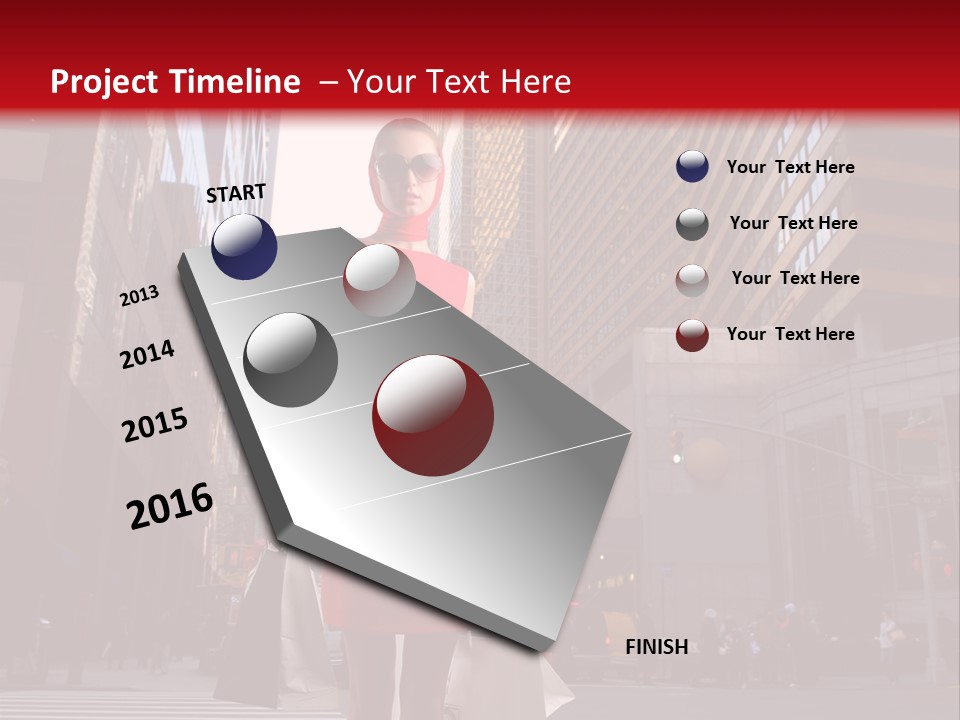 City Street PowerPoint Template