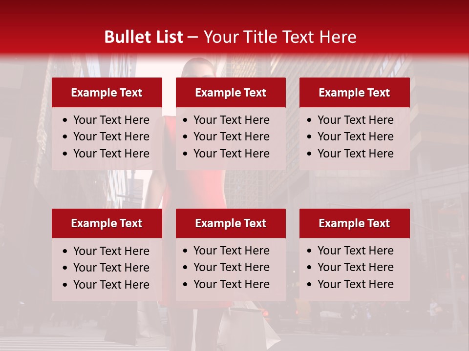 City Street PowerPoint Template