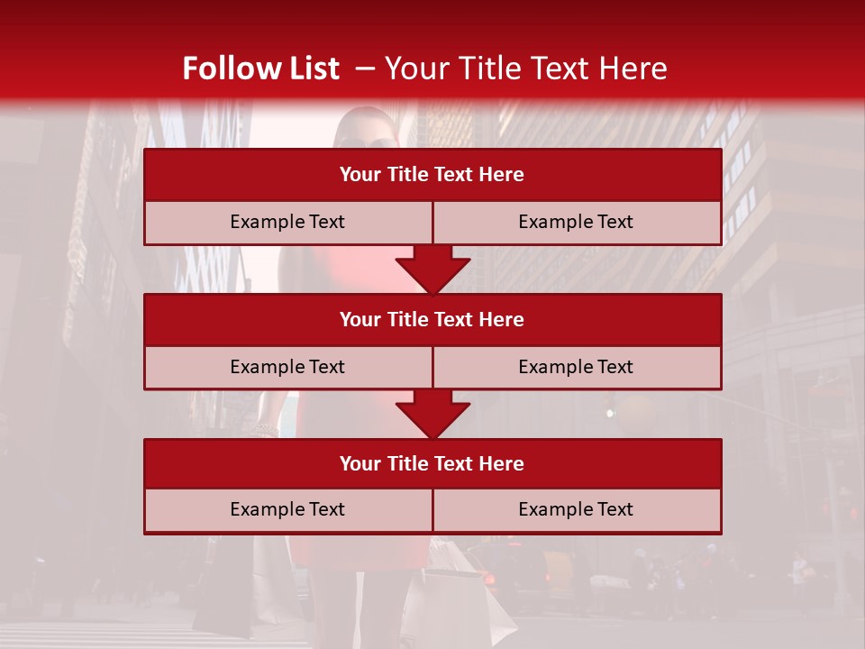 City Street PowerPoint Template