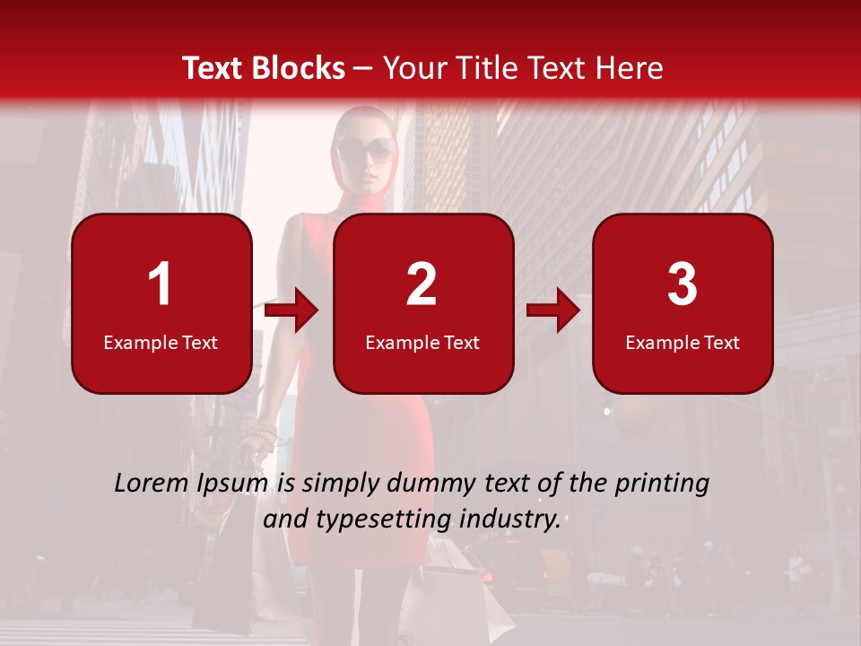 City Street PowerPoint Template