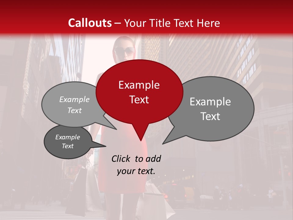 City Street PowerPoint Template