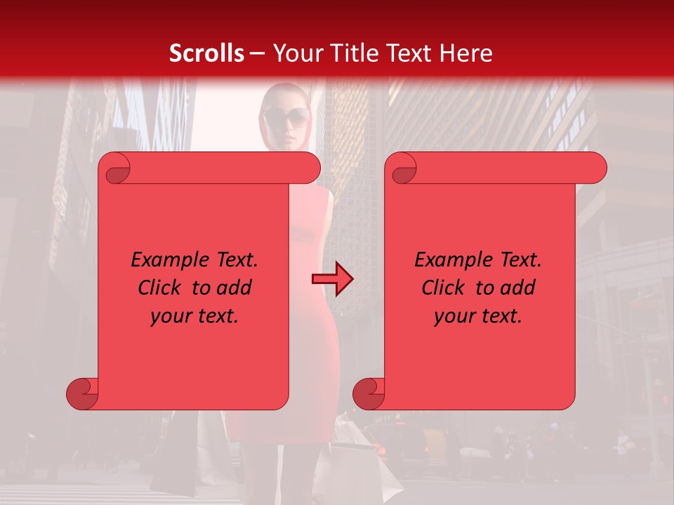 City Street PowerPoint Template