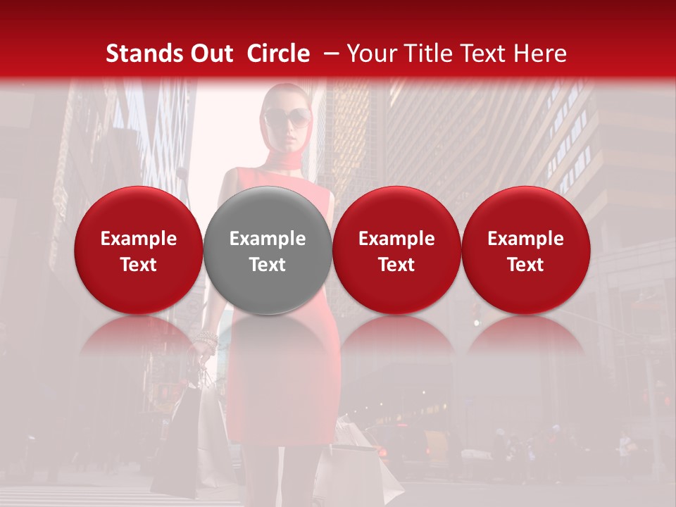 City Street PowerPoint Template