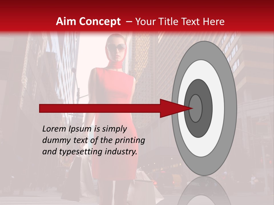 City Street PowerPoint Template