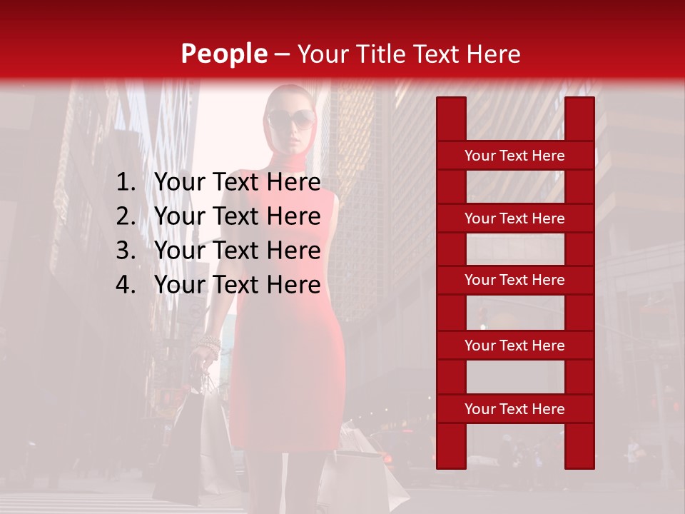 City Street PowerPoint Template