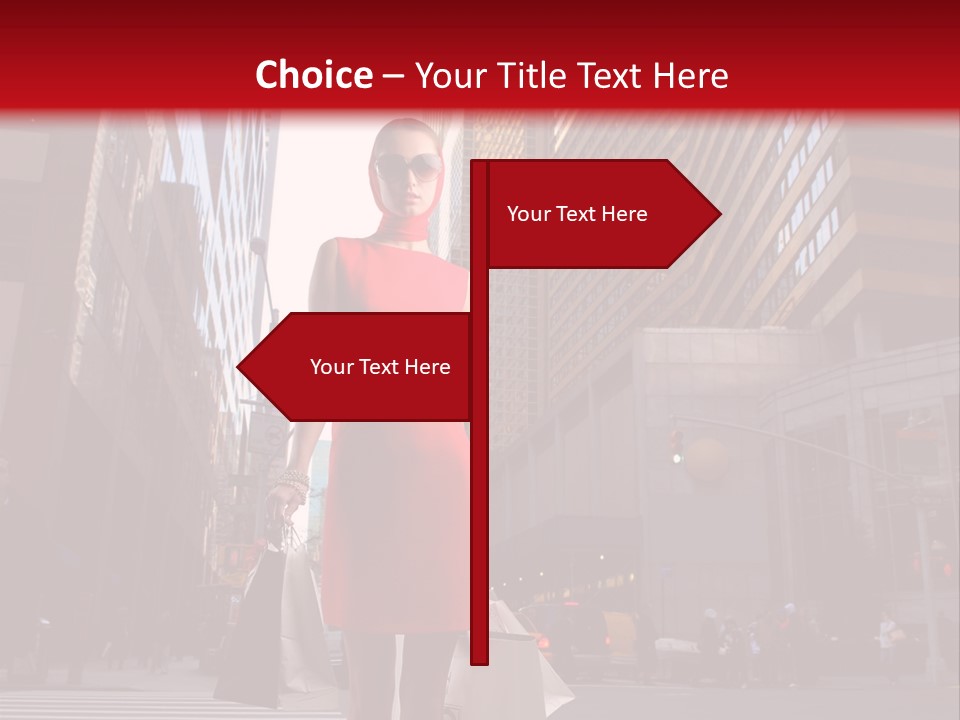 City Street PowerPoint Template