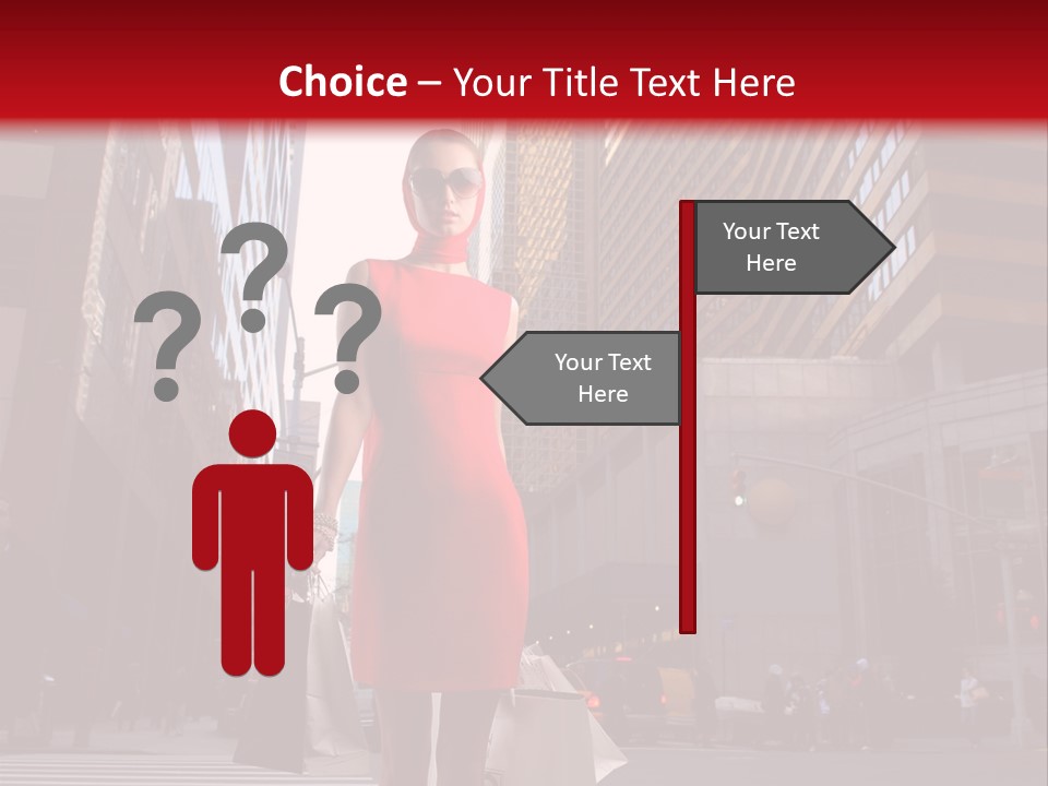 City Street PowerPoint Template