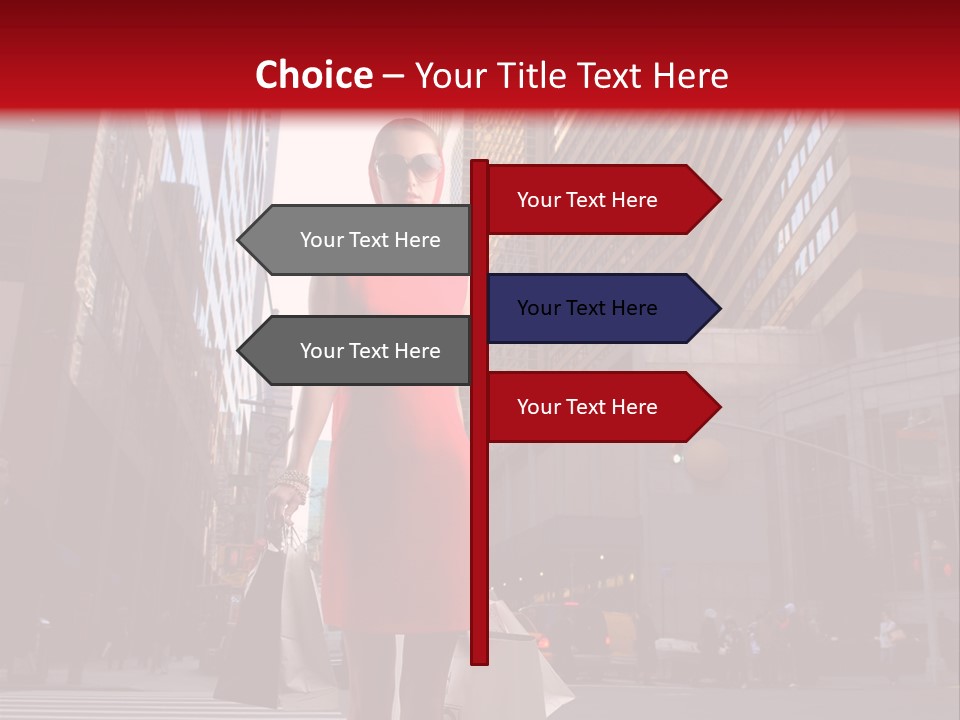 City Street PowerPoint Template