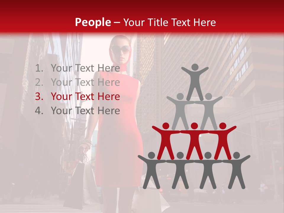 City Street PowerPoint Template