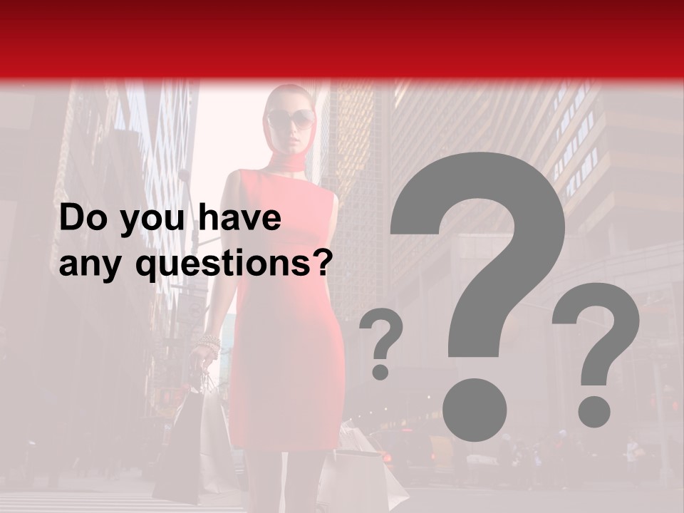 City Street PowerPoint Template