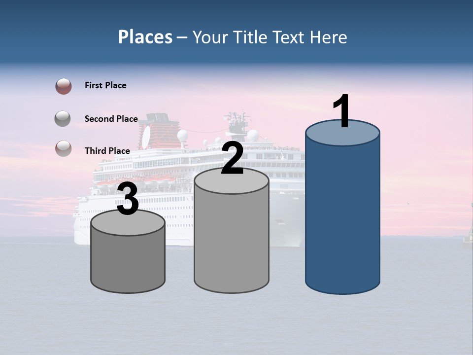 Publicidad De Cruceros PowerPoint Template