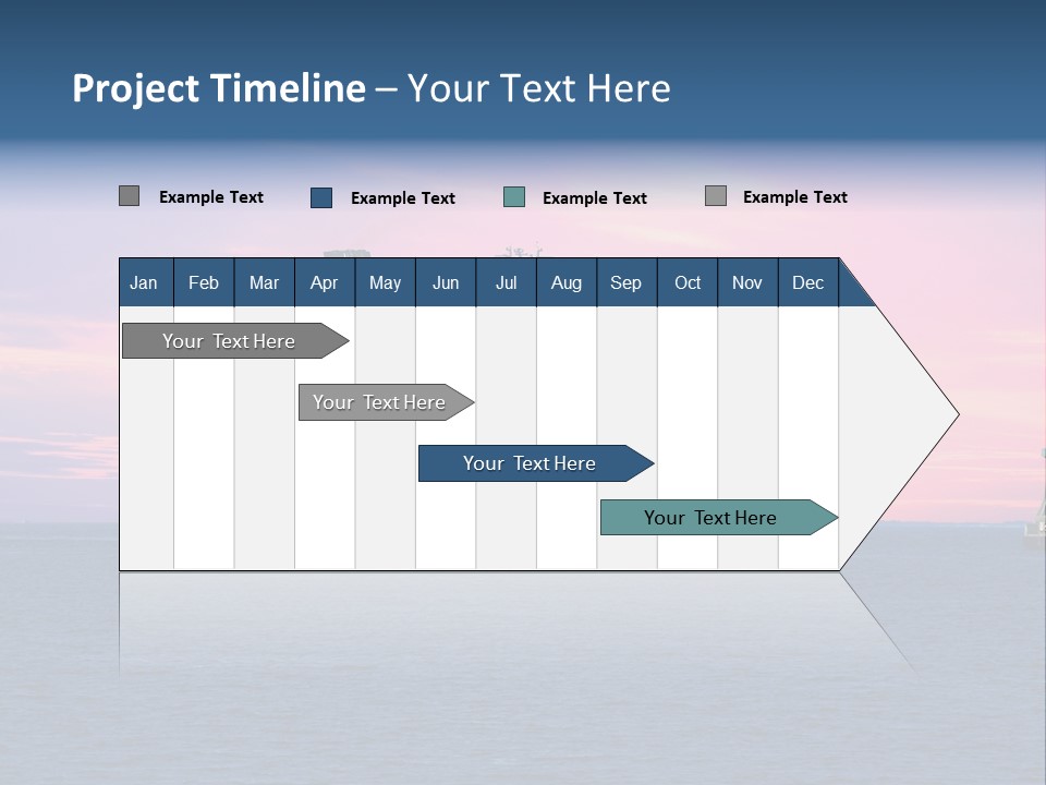 Publicidad De Cruceros PowerPoint Template