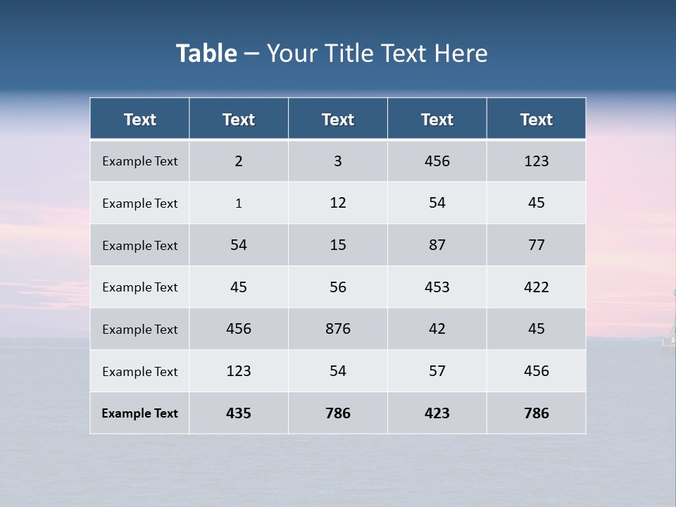 Publicidad De Cruceros PowerPoint Template