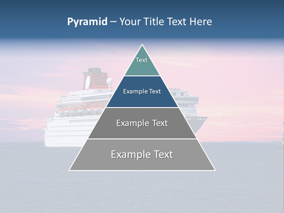 Publicidad De Cruceros PowerPoint Template