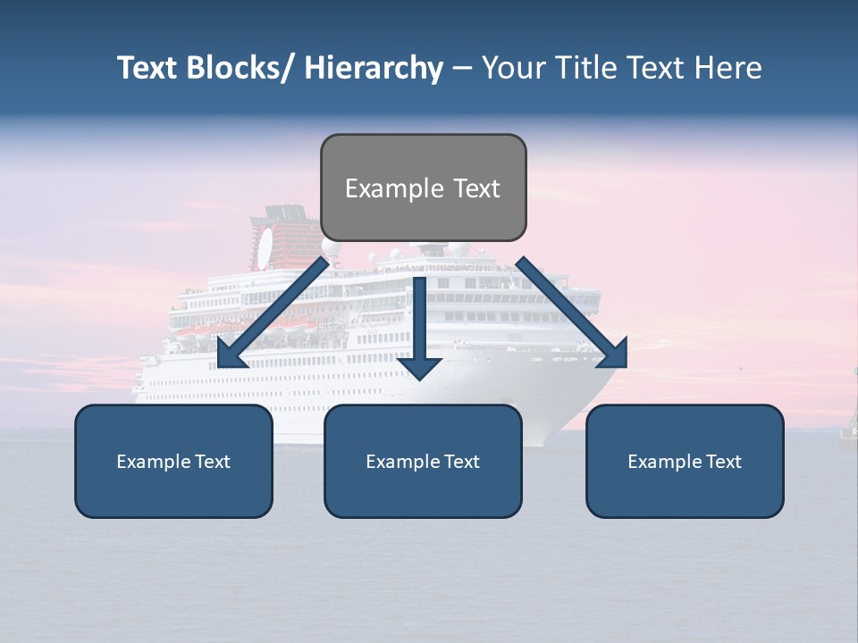 Publicidad De Cruceros PowerPoint Template