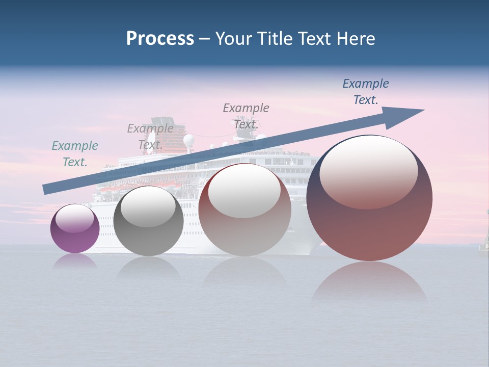 Publicidad De Cruceros PowerPoint Template