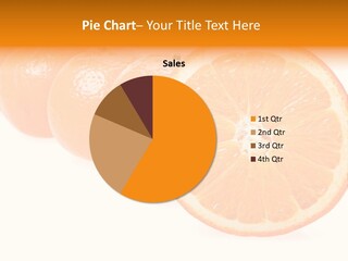 Orange Clipart PowerPoint Template