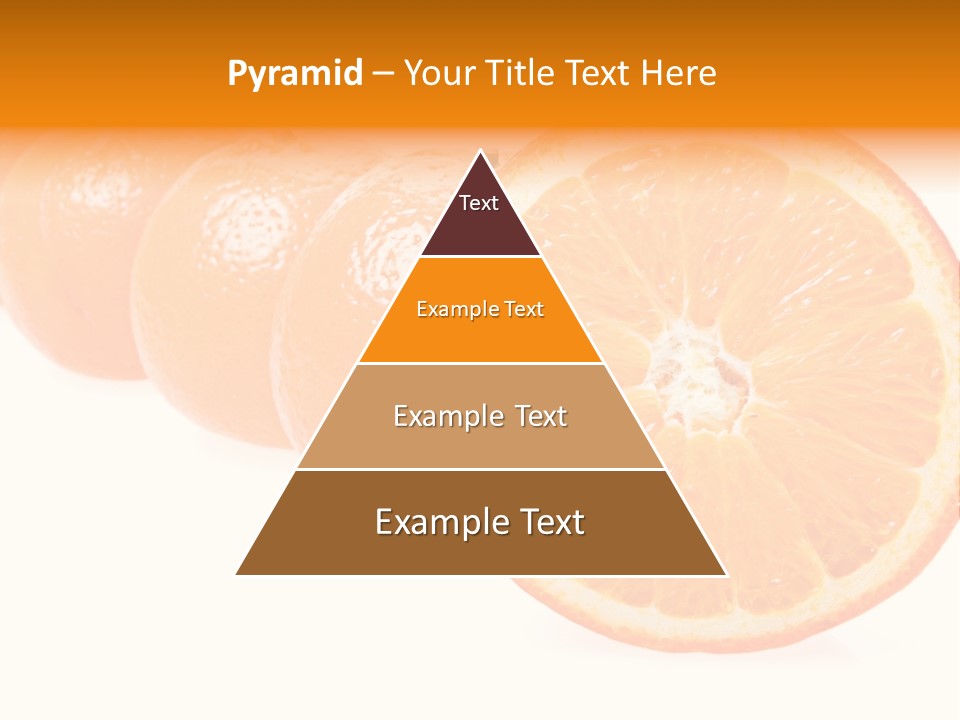 Orange Clipart PowerPoint Template