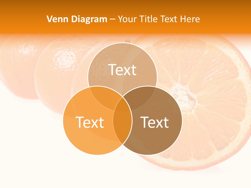 Orange Clipart PowerPoint Template