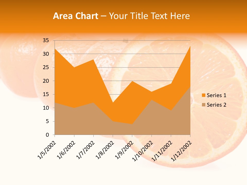 Orange Clipart PowerPoint Template