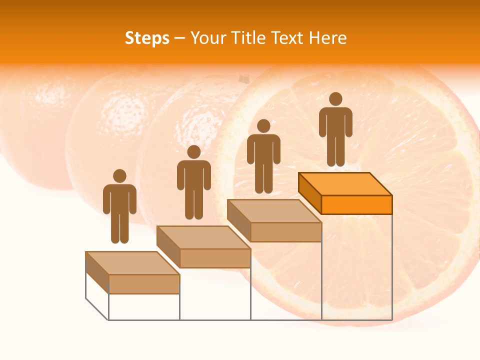 Orange Clipart PowerPoint Template