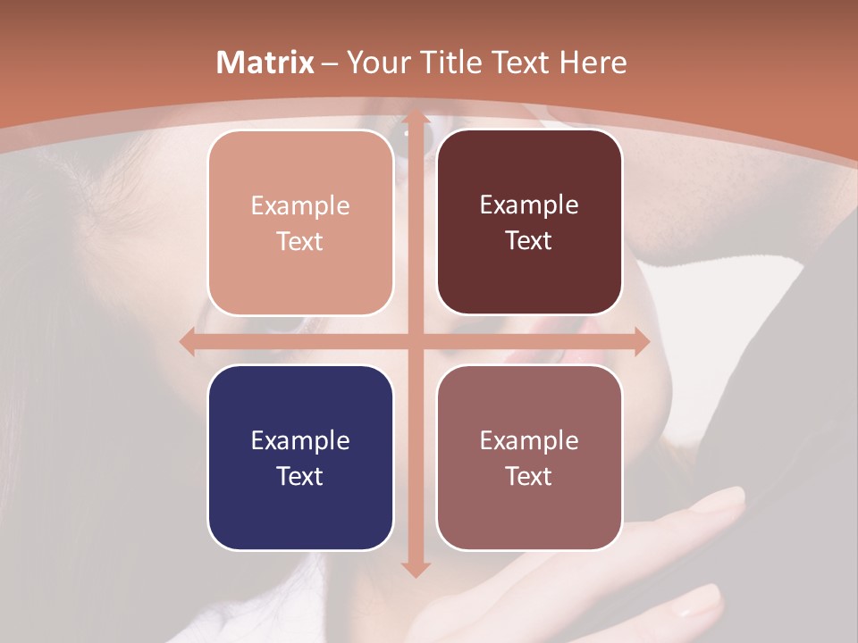 Couple Posing PowerPoint Template