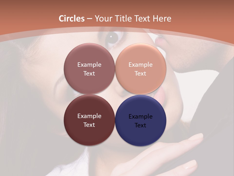 Couple Posing PowerPoint Template