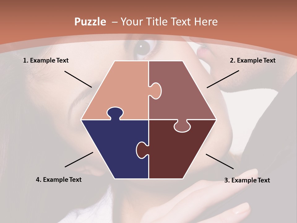 Couple Posing PowerPoint Template