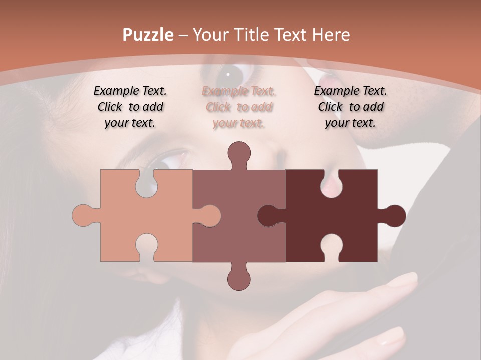 Couple Posing PowerPoint Template