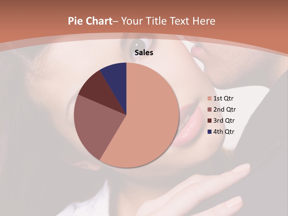 Couple Posing PowerPoint Template