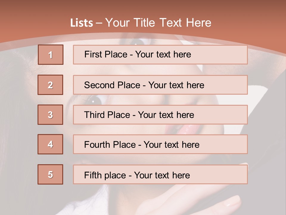 Couple Posing PowerPoint Template