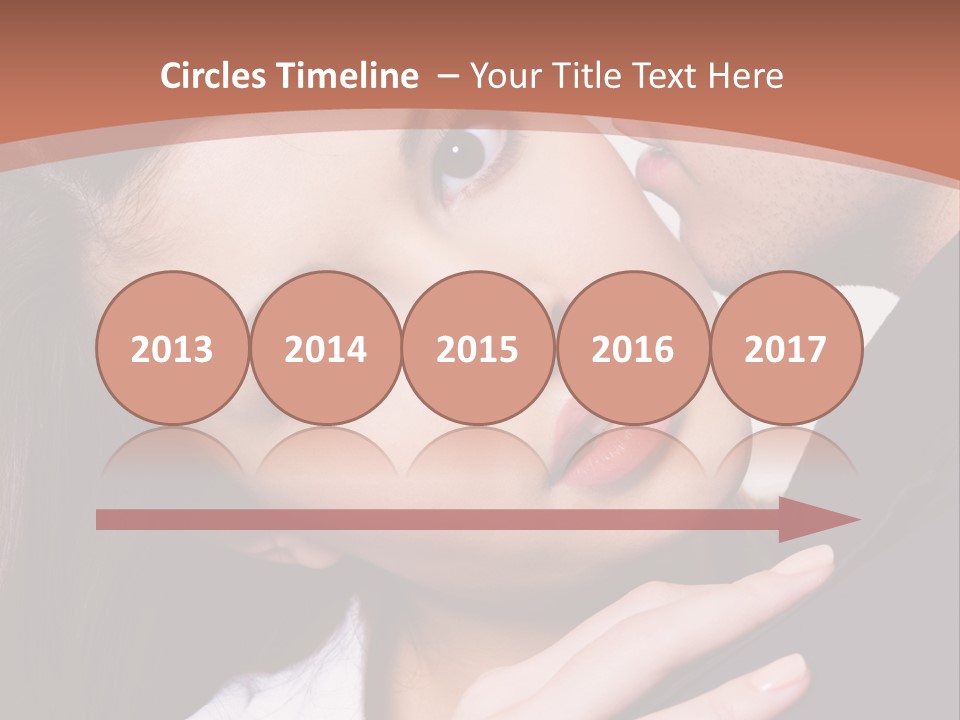 Couple Posing PowerPoint Template